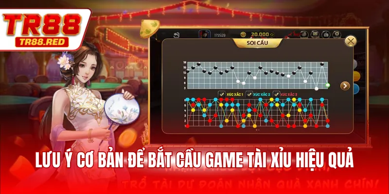 Lưu ý cơ bản để bắt cầu game tài xỉu hiệu quả